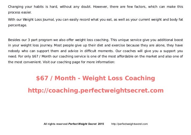 weight journal template