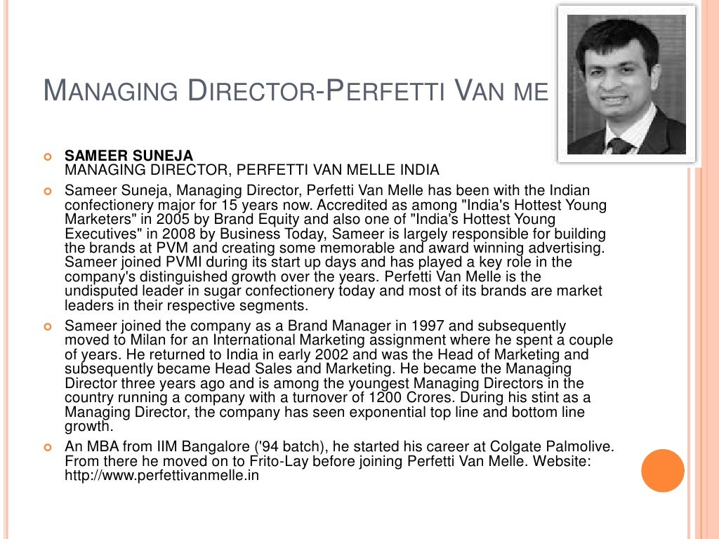 Perfetti van melle