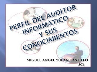 MIGUEL ANGEL YULAN CASTILLO
3C6

 