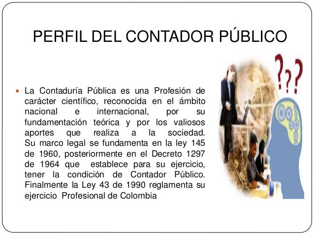 Perfil del contador público