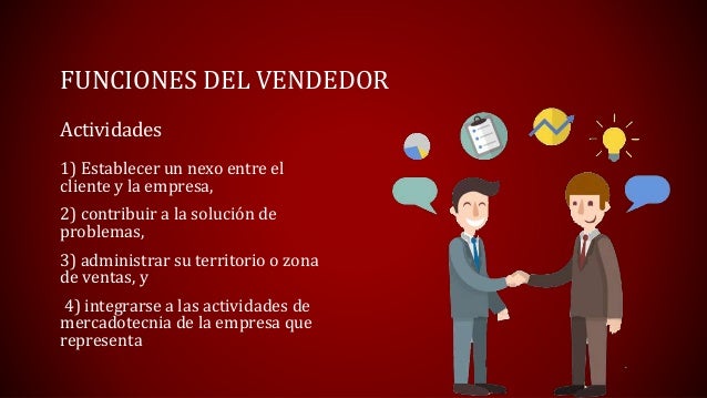 Perfil del vendedor trabajo expositorio