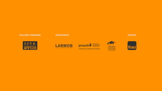 IDEALIZAÇÃO E COORDENAÇÃO DESENVOLVIMENTO PATROCÍNIO
 