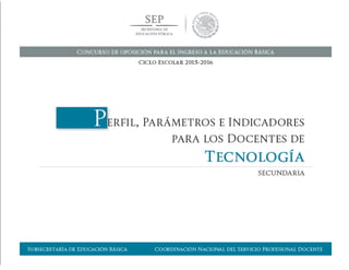 SUBSECRETARÍA DE EDUCACIÓN BÁSICA  COORDINACIÓN NACIONAL DEL SERVICIO PROFESIONAL DOCENTE 119
 