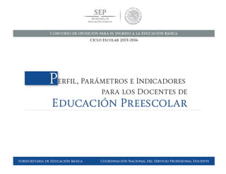 SUBSECRETARÍA DE EDUCACIÓN BÁSICA  COORDINACIÓN NACIONAL DEL SERVICIO PROFESIONAL DOCENTE 19
 