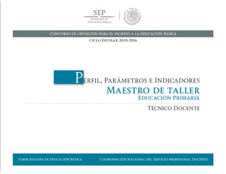SUBSECRETARÍA DE EDUCACIÓN BÁSICA  COORDINACIÓN NACIONAL DEL SERVICIO PROFESIONAL DOCENTE 213
 