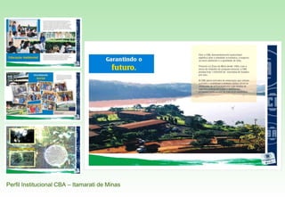Perfil Institucional CBA – Itamarati de Minas  
