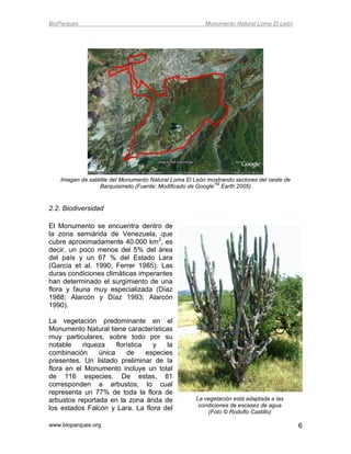 BioParques                                               Monumento Natural Loma El León




    Imagen de satélite del Mon...