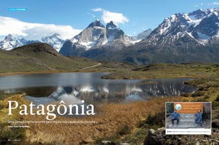 TUrismo PaTagônia

Patagônia
Uma jornada emocionante pela região mais austral do planeta
Texto e fotos: Família Muller
Ronny e Lu desbravando a Patagônia em mais uma ecoaventura

26

PERFILNÁUTICO

PERFILNÁUTICO

27

 
