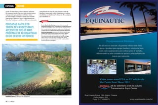 ESPECIAL

REFENO

recebê-lo muito bem e contar a história da Refeno.
Ele começou com ela. Em 1984 tinha 18 anos e estava
se preparando para prestar o vestibular. Optou
por interromper os estudos e velejar para Noronha
com seu pai e Maurício Castro. Acabou ficando por
Noronha. Terminou os estudos e abriu um restaurante

Pousadas na Vila do
Trinta têm preços mais
acessíveis que as mais
próximas de alguma praia
ou do centro histórico

especializado em carne de cação tratada à moda de
bacalhau e nunca mais voltou. Experimente o bolinho
de tubalhau e a tubalhoada. Se fechar os olhos, vai jurar
que é bacalhau. S

Serviços
Se for a Noronha de avião, pague antecipadamente a taxa de
preservação ambiental (TPA). Você pode gerar o boleto pela internet
no site www.noronha.pe.gov.br. Caso contrário, pagará uma taxa
extra na saída (tem que apresentar o boleto antes do embarque).
O mesmo site traz os telefones de todas as pousadas de Noronha.
Quando sair para passear, leve uma mochila com bastante água,
protetor solar e boné. O calor é intenso nessa época. Reserve
duas ou três camisetas e bermudas para usar e jogar fora.
O pó da terra vermelha das estradinhas em Noronha no buggy
aberto mancha a roupa. Ao deixar o buggy parado, levante
os bancos para a frente. Isso evita o acúmulo de poeira de dia e
de sereno durante a madrugada.

Passeios de barco por Noronha são obrigatórios

42  PERFILNÁUTICO

1
43 

PERFILNÁUTICO
PERFILNÁUTICO 

 