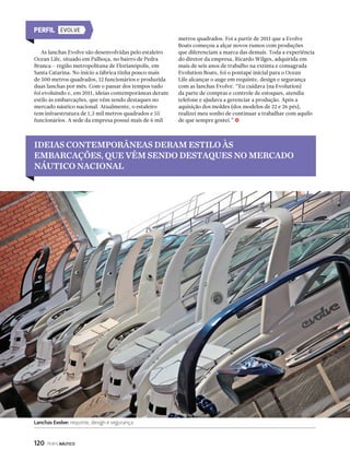 MAIS UMA AVENTURA 
DE BETO PANDIANI 
128 PERFILNÁUTICO 
CEasnapl Eosporrttee 
O velejador francês 
François Gabart venceu a 
sétima edição da Vendée 
Globe, que aconteceu em 
janeiro deste ano. Gabart, 
de 29 anos, tornou-se 
o mais jovem vencedor 
desta volta ao mundo em 
solitário, sem escala nem 
assistência. O velejador 
cumpriu as 24 mil milhas 
(equivalente a 44,5 mil 
quilômetros) de circum 
-navegação em 78 dias, 
duas horas e 16 minutos, 
tirando o recorde 
que pertencia ao seu 
“professor”, o também 
francês Michel Desjoyeaux, 
que realizou em 2009 a 
Vendée Globe em 84 dias, 
três horas e nove minutos. 
Em 30 dias ininterruptos o 
velejador Beto Pandiani, a 
bordo de um catamarã sem 
cabine, sem motor e zero de 
conforto, fará 
a travessia do Atlântico 
da Cidade do Cabo, 
na África do Sul, até 
Ilhabela, em São Paulo. 
A largada está marcada para 
o dia 10 de março. 
Ao todo, Pandiani 
percorrerá 3,6 mil 
milhas náuticas – 
equivalente a 6,6 mil 
quilômetros. Acompanhe a 
aventura acessando 
www.betopandiani.com.br. 
FRANÇOIS 
GABART VENCE 
VENDÉE GLOBE 
A largada está marcada para o dia 10 de março 
ROLEX ILHABELA SAILING WEEK EM JULHO 
O maior evento de vela oceânica da América 
Latina, a Rolex Ilhabela Sailing Week, será 
disputado entre os dias 6 e 13 de julho no 
Yacht Club de Ilhabela (YCI), em Ilhabela (SP). 
A organização confirma o limite de 150 barcos 
para a competição, que reúne os melhores 
velejadores do continente. A renovação de 
contrato pela Rolex ocorreu em janeiro deste 
ano, na sede paulista do clube, por meio da 
ratificação dos representantes da Rolex no Brasil, 
Marco Antonio Fanucchi e Stephan Meili. 
 