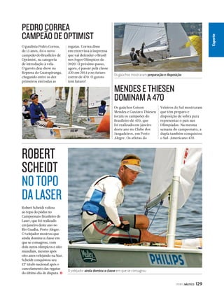 NO BURACO AZUL MAIS PROFUNDO DO PLANETA, 
OS MELHORES ATLETAS PARTICIPAM DE UMA DAS 
ETAPAS DO MUNDIAL 
PERFILNÁUTICO 137 
pelo menos o recorde paranaense. 
Ele foi além! Machucou-se nos 
primeiros dias, talvez por conta da 
ansiedade da primeira competição, 
mas superou-se e no seu último 
mergulho conseguiu o recorde 
brasileiro. Fiquei muito feliz, pois 
vimos que todo o esforço valeu 
a pena! Parabéns Gustavo! “Ter 
a honra de participar do Suunto 
Vertical Blue 2012 é indescritível”, 
comentou Gustavo. “É a Meca do 
mergulho livre em profundidade, 
uma das etapas do circuito mundial 
onde se juntam os melhores atletas 
do mundo para mergulhar no 
buraco azul mais profundo do 
planeta, o Dean´s Blue Hole. Não 
tem preço, é algo para se orgulhar 
para o resto da vida!” 
Tive a oportunidade de conviver 
com pessoas fascinantes, de todos 
os cantos da terra, que tentam j 
Mergulho no mais fundo Blue Hole do mundo 
 