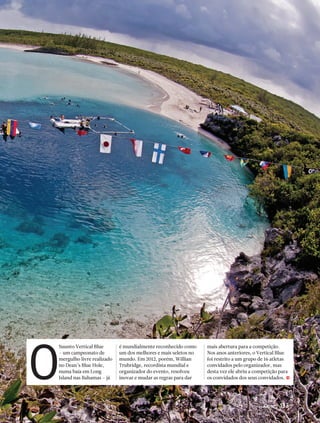 PPEERRFFIILLNNÁÁUUTTIICCOO 114411 
Um lugar paradisíaco merece uma hospedagem de primeira classe 
 