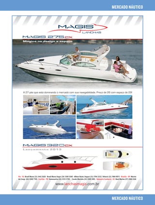 Canal Esporte MERCADO NÁUTICO 
PERFILNÁUTICO 161 
MERCADO NÁUTICO 
 