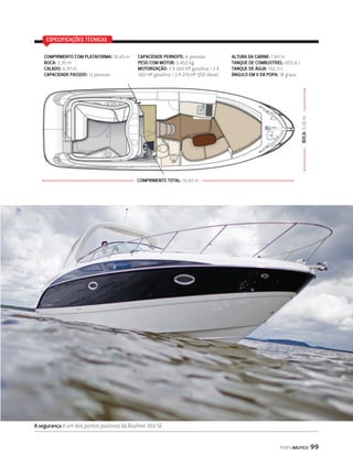 PPEERRFFIILLNNÁÁUUTTIICCOO 110077 
Cabine com pé-direito alto e praça de popa com sofá central e espaço gourmet 
 
