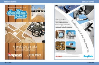 MERCADO NÁUTICO

154  PERFILNÁUTICO

MERCADO NÁUTICO

PERFILNÁUTICO 

155

 