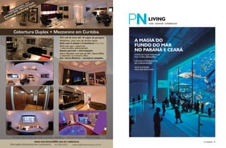 PERFILNÁUTICO92 PERFILNÁUTICO 93
VIVER . NAVEGAR . EXPERIÊNCIAS
A Magia do
fundo do mar
no Paraná e Ceará
Conheça o residencial
Rio Marina Resort
Água e energia:
faça essa reflexão!
Hotéis Butique para ficar
no litoral brasileiro
 