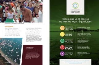 PERFILNÁUTICO158 PERFILNÁUTICO 159
“A festa é uma grande confraternização
da família Phoenix, é o momento de
comemorarmos o sucesso do ano que passou
e recarregarmos as energias para 2014.
Recebemos clientes de todo o Brasil, que
montam verdadeiras batalhas logísticas para
fazer parte do evento. Trazem suas lanchas,
suas famílias e vivenciam de perto as belezas
de Maceió, além de incorporarem
a experiência de ter uma Phoenix. Isso
é muito gratificante, chega a emocionar”,
afirmou Edward Jucá, diretor da Phoenix
Boats.Para que tudo saísse perfeito,
a organização começou em setembro de
2013. “O que mais deu trabalho foi a parte
logística de hotéis, pousadas, marinas
e transporte de barcos. Sem falar que muitas
lanchas são encomendadas junto ao estaleiro
para serem entregues a tempo de participar
da festa”, conta Senna.
festa entre amigos
Presença de famosos: ex- Panicat Babi Rossi e o ex-BBB Yuri Fernandes.
EXPANSÃO PARA
OUTRAS PRAIAS
Ainda para este ano outras datas e locais
estão sendo estudados. “A ideia nem era
essa, mas a demanda de proprietários
e da rede de concessionários para que
repliquemos a festa em outras cidades está
tão grande que decidimos fazer pelo menos
dois novos eventos este ano. Falta definir
apenas as cidades”, informou a diretoria
do estaleiro.
pERFIlNÁuTiCO158
 