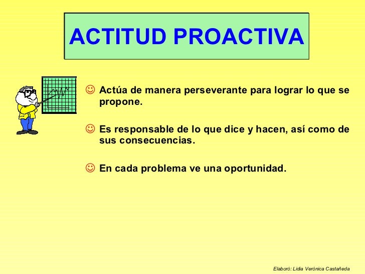 reactividad y proactividad