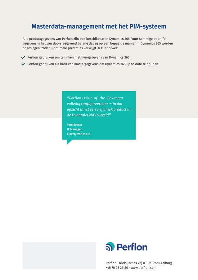 Productinformatiebeheer in Microsoft Dynamics 365 Business Central met