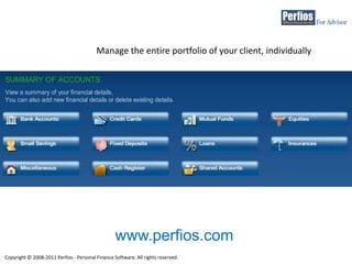 Perfios Example Perfios advisor | PPTX
