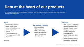 Perfios Example Perfios Proposition Summary about medical application | PDF