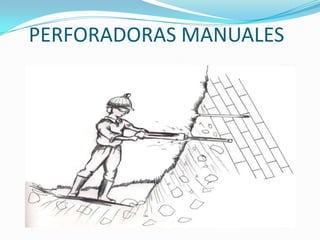 PERFORADORAS MANUALES
 