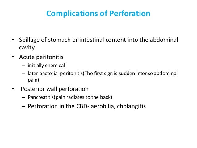 Perforation