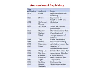 An overview of flap history
 