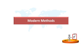 Modern Methods

 