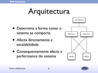 Cache e Performance (in portuguese)