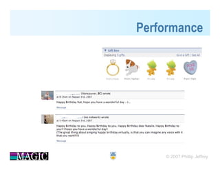 Performance and Creativity