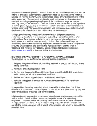 Performance Appraisal: Understanding the Program | PDF