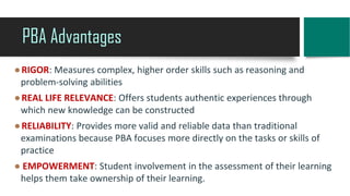 Comprehensive Guide to Performance-Based Assessment in Education | PDF