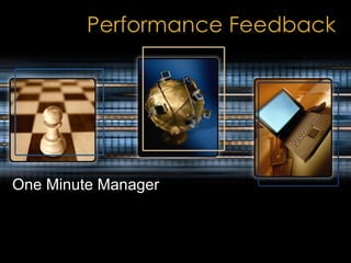 Performance Feedback One Minute Manager 