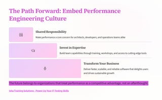 Performance Engineering for High-Scale++ | PDF