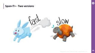 46
Span<T> - Two versions
Background vector Created by brgfx - www.freepik.com
 