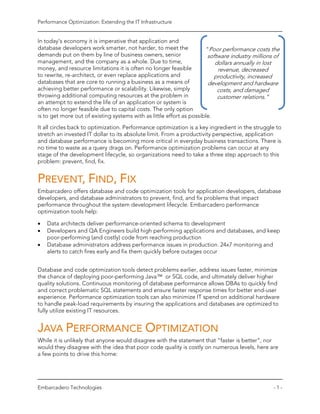 Performance Optimization: Incorporating Database and Code Optimzitation ...