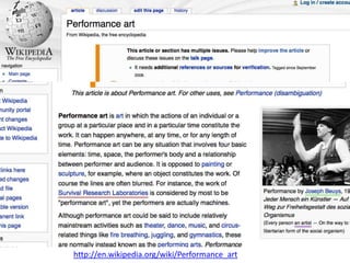 Performance Photography