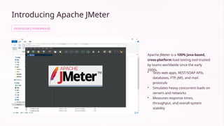 Performance Testing with Apache JMeter: Ensuring Scalable and Reliable ...