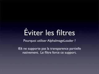 Performance Web côté client - Daspet / Sullivan - Paris Web 2008