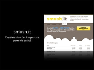 Performance Web côté client - Daspet / Sullivan - Paris Web 2008