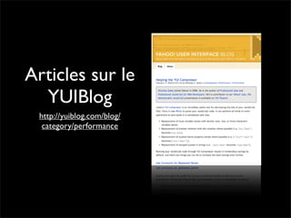 Performance Web côté client - Daspet / Sullivan - Paris Web 2008