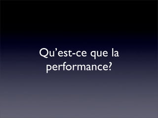 Performance Web côté client - Daspet / Sullivan - Paris Web 2008