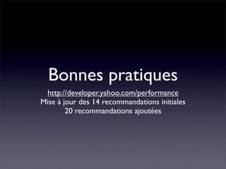 Performance Web côté client - Daspet / Sullivan - Paris Web 2008