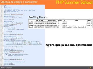 Performance (Web&PHP)
