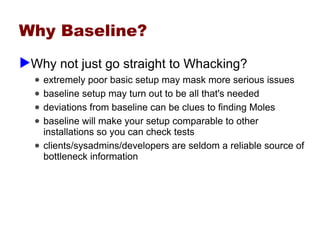 Performance Whack A Mole