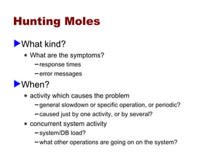 Performance Whack A Mole