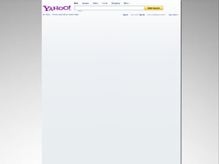 Performance on the Yahoo! Homepage