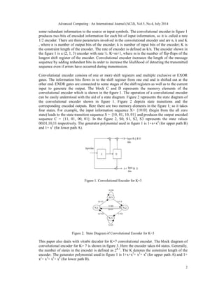 Performance analysis of viterbi decoder for wireless applications | PDF
