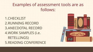 PERFORMANCE AND OBSEVATION-BASED ASSESSMENT IN TEACHING READING ...